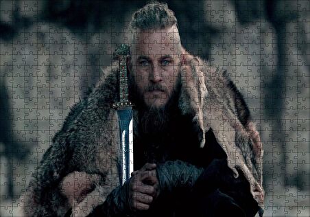 Cakapuzzle  Viking Travis Fimmel Puzzle Yapboz MDF Ahşap