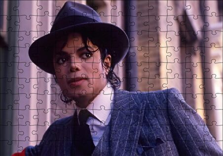 Cakapuzzle  Michael Jackson Takım Elbiseli Puzzle Yapboz MDF Ahşap