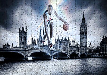 Cakapuzzle  Kevin Durant İngiltere Körüleri Puzzle Yapboz MDF Ahşap