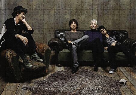 Cakapuzzle  Rolling Solistler Leopar Kürkü Halı Puzzle Yapboz MDF Ahşap