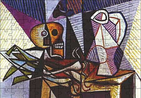 Cakapuzzle  Still life 1945 by Pablo Picasso Puzzle Yapboz MDF Ahşap