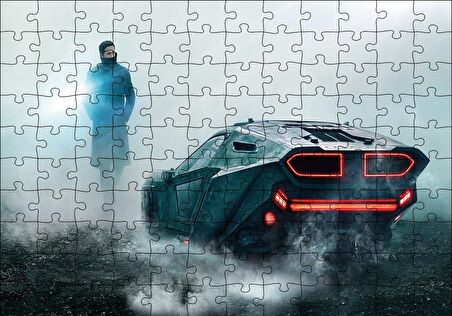 Cakapuzzle  Bıçak Sırtı Ryan Gosling Puzzle Yapboz MDF Ahşap