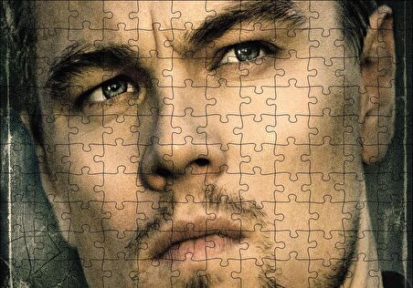 Cakapuzzle  Departed Leonardo DiCaprio Film Afişi Puzzle Yapboz MDF Ahşap