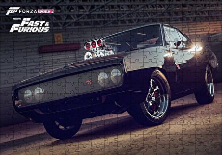 Cakapuzzle  Hızlı ve Öfkeli Forza Horizon Görseli Puzzle Yapboz MDF Ahşap