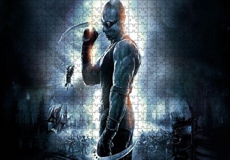 Cakapuzzle  Kaçış Riddick Görseli Puzzle Yapboz MDF Ahşap