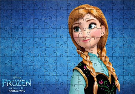Cakapuzzle  Frozen Anna Puzzle Yapboz MDF Ahşap