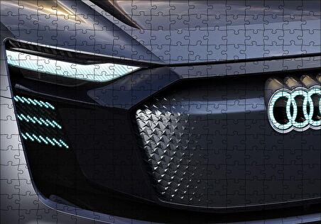 Cakapuzzle  Audi Sağ Ön Detay Puzzle Yapboz MDF Ahşap