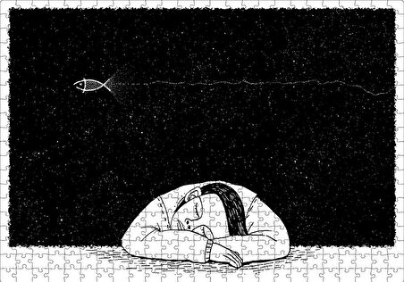 Cakapuzzle  Rüyaların Gücü Puzzle Yapboz MDF Ahşap