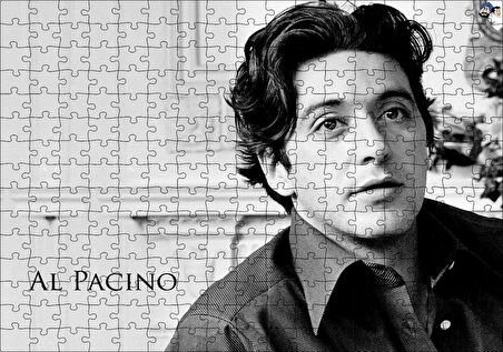 Cakapuzzle  Al-Pacino Gençlik Resmi Puzzle Yapboz MDF Ahşap