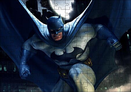 Cakapuzzle  Batman Animasyon Görseli Puzzle Yapboz MDF Ahşap