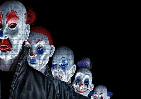 Cakapuzzle  Kara Şövalye 2008 Jokerler Görseli Puzzle Yapboz MDF Ahşap