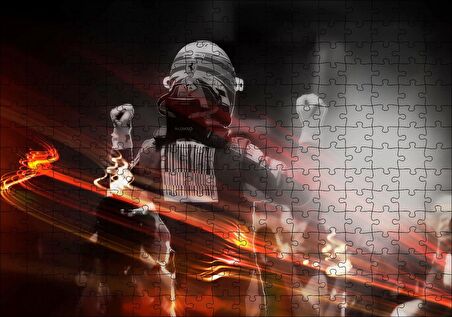 Cakapuzzle  Ayrton Senna Formula 1 Yarışçısı Puzzle Yapboz MDF Ahşap