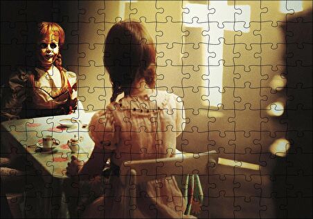 Cakapuzzle  Annabelle 2 Korku Karakteri Puzzle Yapboz MDF Ahşap