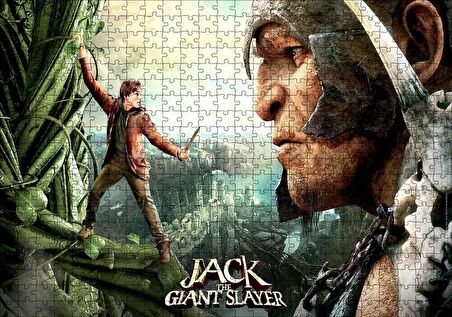 Cakapuzzle  Dev Avcısı Jack Puzzle Yapboz MDF Ahşap
