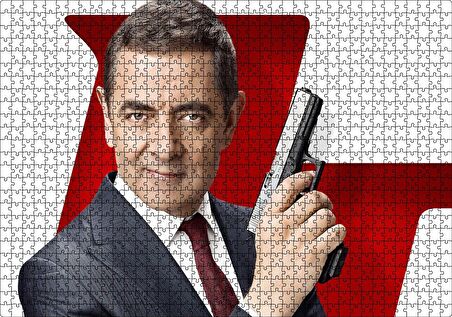 Cakapuzzle  Johnny English Puzzle Yapboz MDF Ahşap