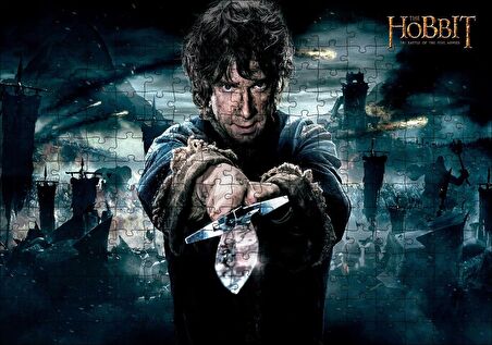 Cakapuzzle  Hobbit Beş Ordunun Savaşı Puzzle Yapboz MDF Ahşap