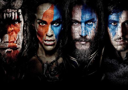 Cakapuzzle  Warcraft Karakterleri Puzzle Yapboz MDF Ahşap