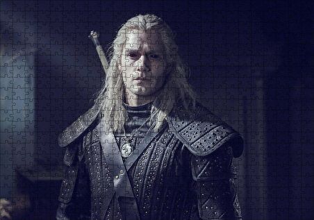 Cakapuzzle The Witcher Henry Cavill Puzzle Yapboz MDF Ahşap