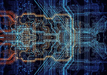 Cakapuzzle Anakart Üzerinde Veriyolları Puzzle Yapboz MDF Ahşap