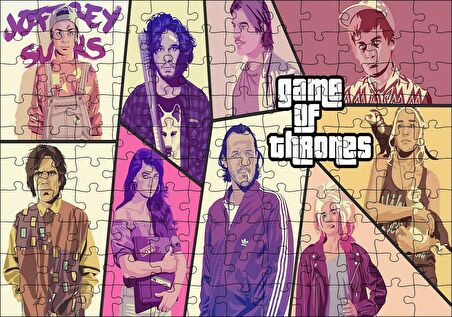 Cakapuzzle Joe Dempsie En İyi Filmler Ve Şovlar Listesi Görseli Puzzle Yapboz MDF Ahşap