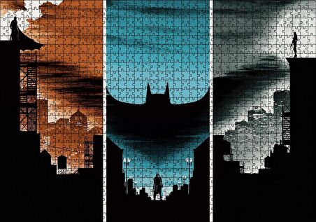 Cakapuzzle Kara Şövalye Üçlemesi Görseli Puzzle Yapboz MDF Ahşap