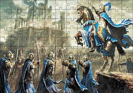 Cakapuzzle Kudret ve Büyü Kahramanları 3 Görseli Puzzle Yapboz MDF Ahşap