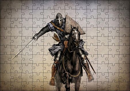 Cakapuzzle Mount And Blade Hype Games Görseli Puzzle Yapboz MDF Ahşap