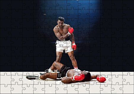 Cakapuzzle Muhammed Ali Khaliah Nakavt Puzzle Yapboz MDF Ahşap