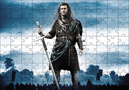 Cakapuzzle  Cesur Yürek Braveheart Puzzle Yapboz MDF Ahşap