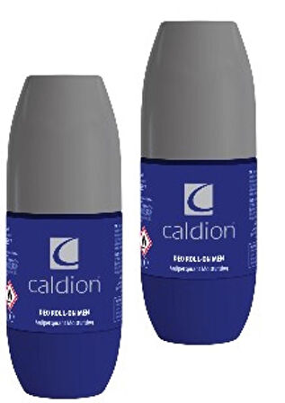 Caldion Men Roll On Deodorant 50ml – Erkekler İçin Kalıcı Ferahlık ve Güçlü Koruma 2 ADET