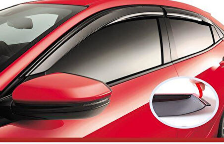 Hyundai Accent Blue 2011+ Araca Özel Mugen Cam Rüzgarlıgı 4'lü Set
