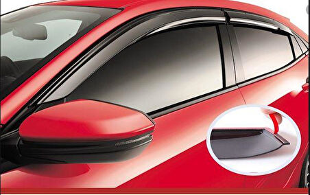 Chevrolet Aveo H.B 2012- Araca Özel Mugen Cam Rüzgarlıgı 4'lü Set