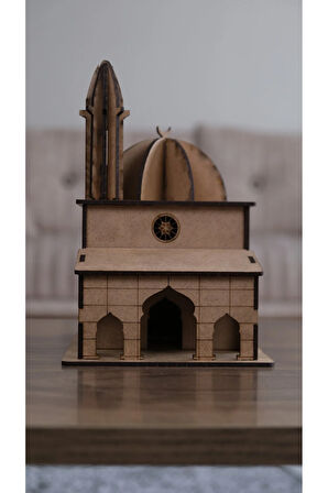 Eğlenceli ve Eğitici Dini Oyuncak - Demonte Camii Maketi - Ahşap Montaj Oyuncak