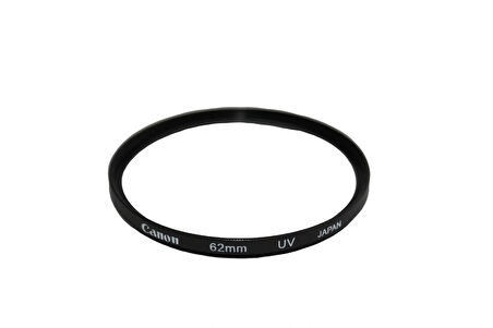 Canon 62mm UV Filtre – EF 50mm f/1.4 USM, EF 85mm f/1.8 USM, EF 100mm f/2.8 Macro USM Lenslerle Uyumlu