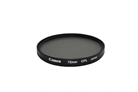 Canon 72 mm CPL Polarize Filtre | EF 35mm f/1.4L II USM, EF 50mm f/1.2L USM, EF 85mm f/1.2L II USM Uyumlu