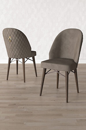 Calvin Meşe Desen 80x132 Açılabilir Mdf Masa Yemek Odası Takımı, Mutfak Takımı 6 Adet Sandalye