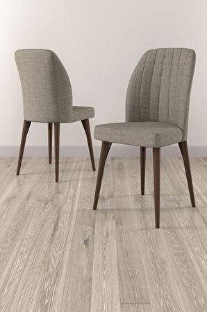 Elis Meşe Desen 80x132 Açılabilir Yemek Odası Takımı 4 Sandalye, 1 Bench