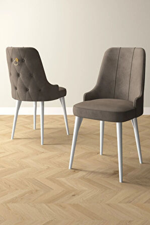 Mabel Beyaz 80x132 Açılabilir Mdf Masa Yemek Odası Takımı, Mutfak Takımı  4 Sandalye 1 Bench