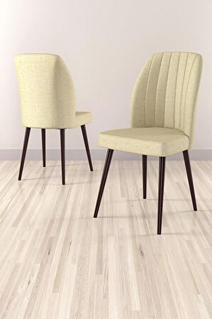 Milas Atlantik Çam 80x132 MDF Açılabilir Mutfak Masası Takımı 4 Sandalye, 1 Bench