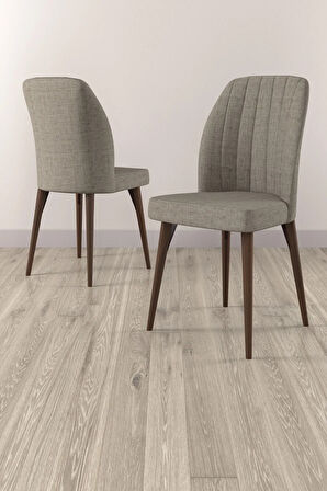 Elis Meşe Desen 80x132 Açılabilir Masa Takımı 4  Sandalye