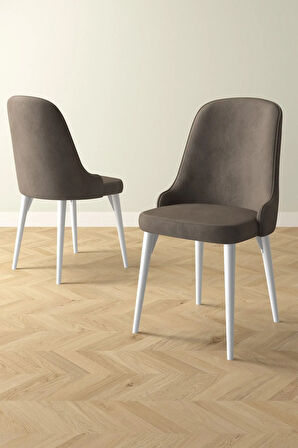 Ikon Beyaz Mermer Desen 80x132 MDF Açılabilir Mutfak Masası Takımı 4  Sandalye