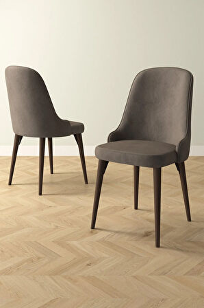 Ikon Barok Desen 80x132 MDF Açılabilir Yemek Masası Takımı 4  Sandalye