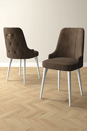 Lima Beyaz 80x132 MDF Açılabilir Yemek Masası Takımı 4  Sandalye