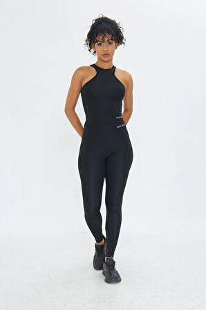 Lesa Wear Çapraz Detaylı Basic Spor Crop Atlet