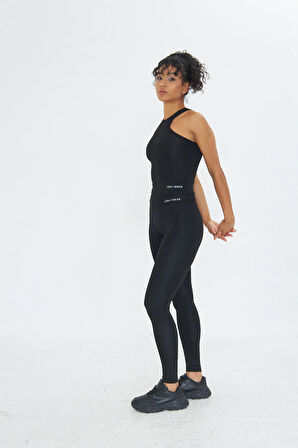 Lesa Wear Çapraz Detaylı Basic Spor Crop Atlet