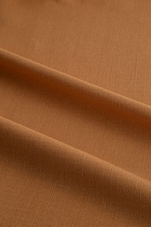 Keten Dokulu Hardal Masa Örtüsü Zengin Renk Seçenekli