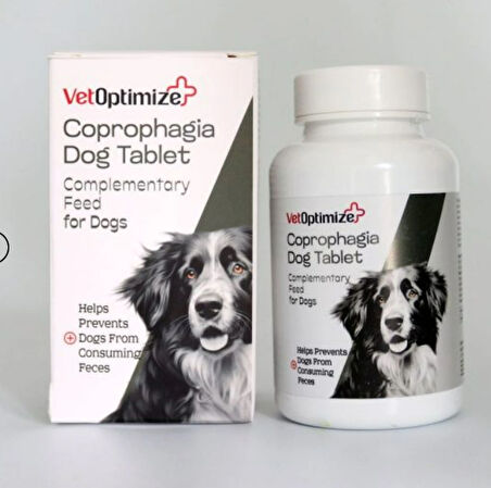 VetOptimize Coprophagia Dog (Köpekler İçin Dışkı Yemeyi Önleme Desteği) 60 Tablet