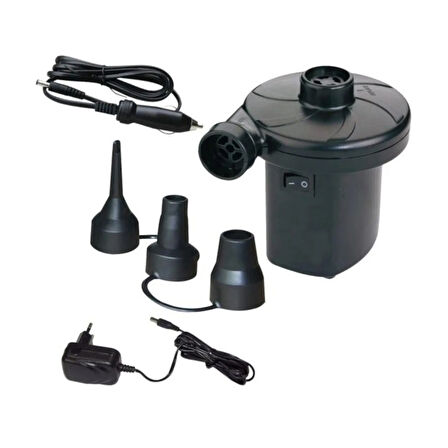 Yek Outdoor DC 12V/220V Elektrikli Hava Pompası – Şişirme ve Hava Boşaltma