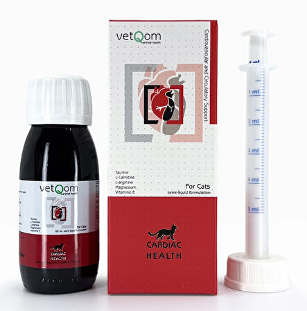 Kedi Cardiac Health – Kalp Sağlığı – Kilo Kontrolü – 60 ml.