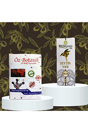 18 Bitki Karışımlı masaj kremi ve zeytin yağı